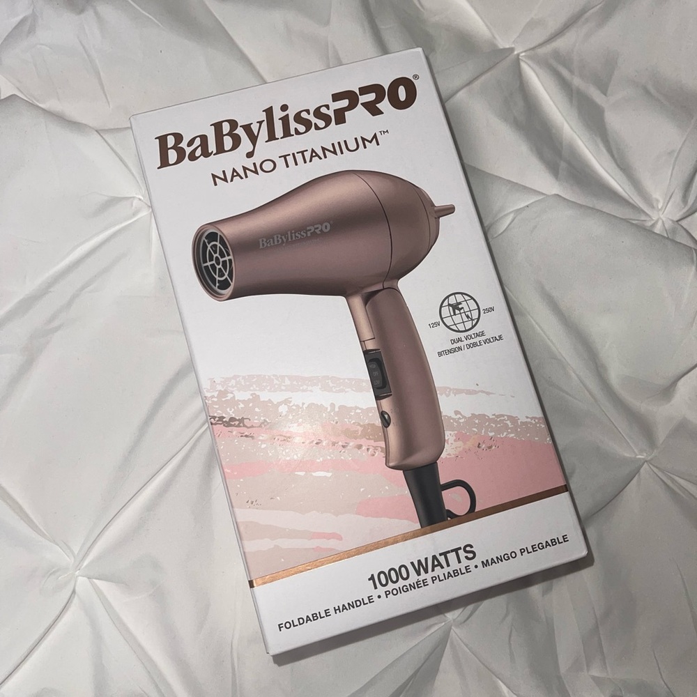 BRAND NEW BaByliss Pro Nano Titanium Hair Dryer
